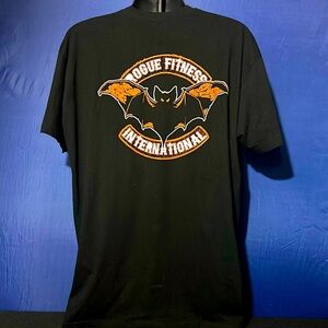 2020 Rogue Fitness Crossfit Halloween Bat Orange Exclusive Gym Limited T-Shirt